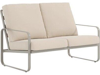 Brasilia Cushion Aluminum Loveseat