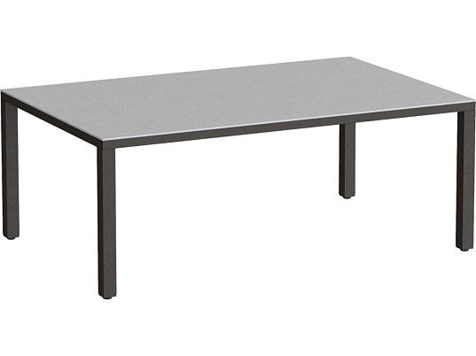 Parson Solid Top Aluminum 45 x 29 Inch Rectangular Coffee Table