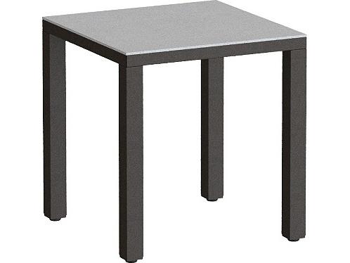 Parson Solid Top Aluminum 16.25" Square End Table