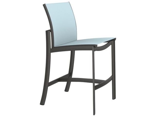 Kor Relaxed Sling Armless Bar Stool