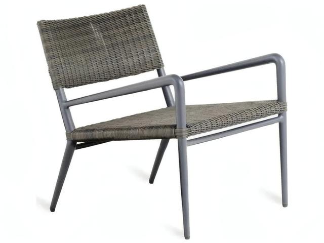 Unopiù Experience Outdoor Stackable Armchair with WaProLace Fiber Seat