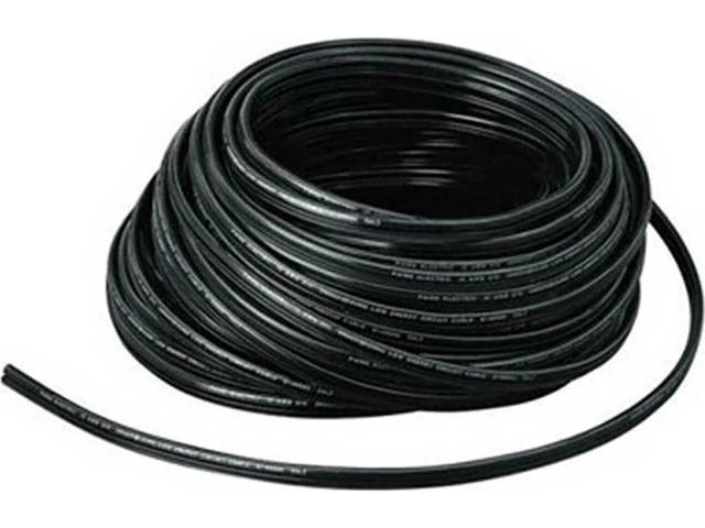 12-Gauge Low Voltage Landscape Burial Cable 250ft Spool in Black