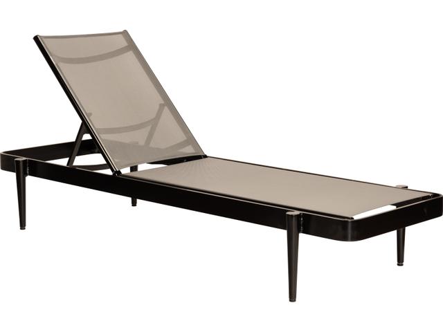 Daytona Sling Aluminum Stackable Outdoor Chaise Lounge