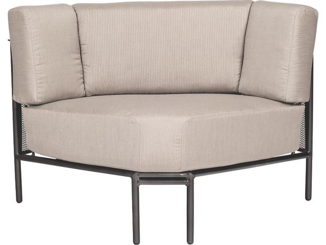 Jax Wrought Iron Corner Lounge Chair