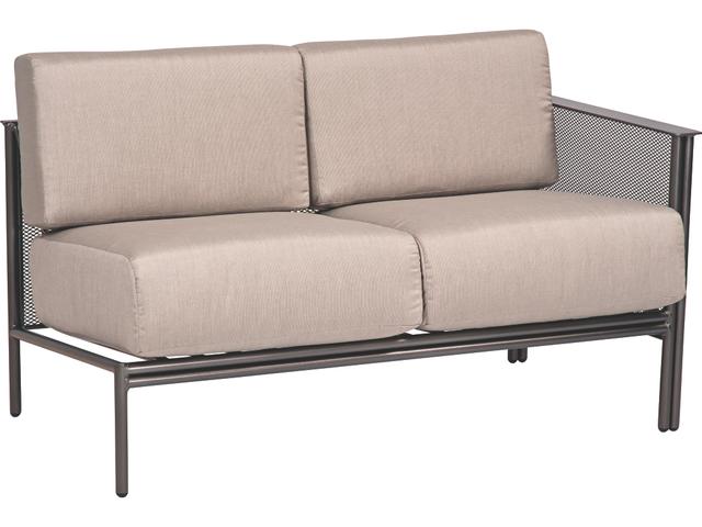 Jax Wrought Iron Right Arm Loveseat