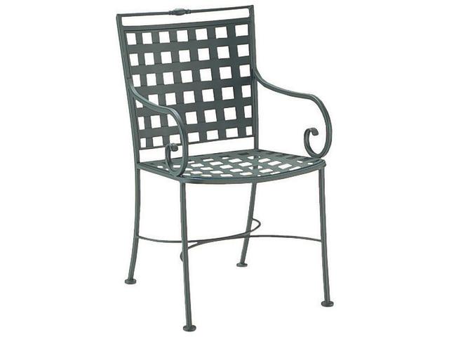 Sheffield Wrought Iron Dining Arm Chair