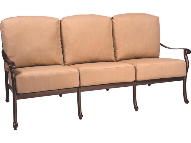 Casa Cast Aluminum Patio Sofa