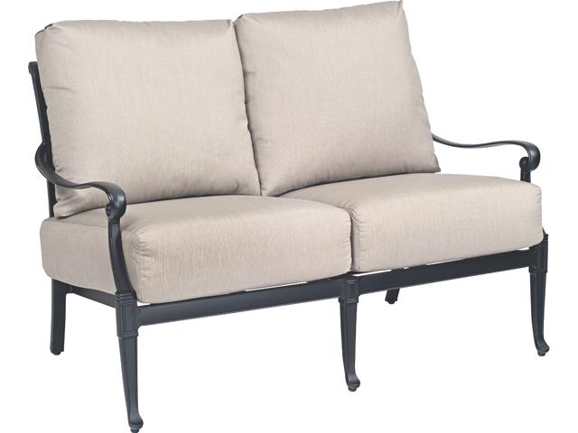 Wiltshire Cast Aluminum Patio Loveseat