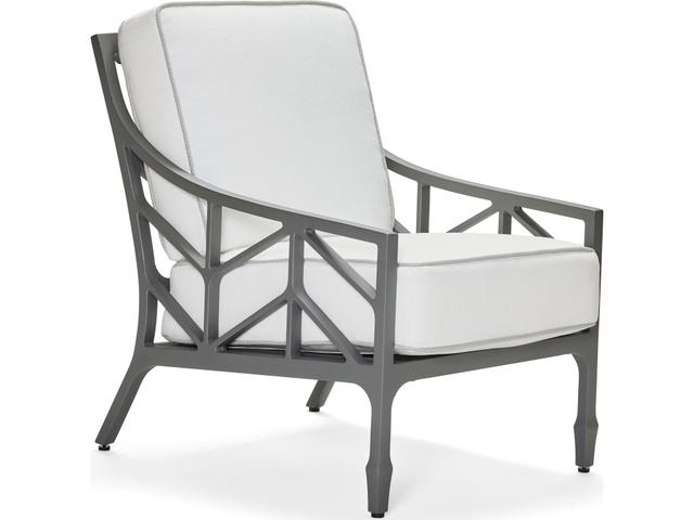 Alberti Cast Aluminum Outdoor Lounge Chair