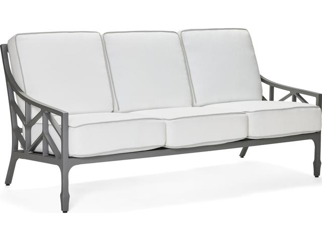 Alberti Cast Aluminum Patio Sofa