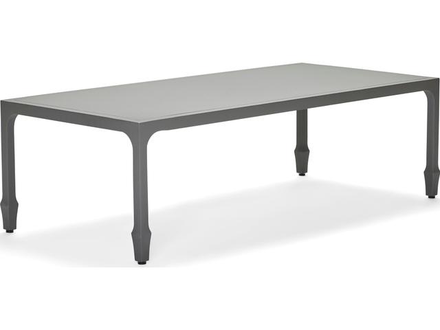 Alberti Cast Aluminum Rectangular Outdoor Patio Coffee Table