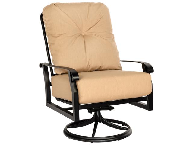 Cortland Big Man's Aluminum Swivel Rocker Lounge Chair