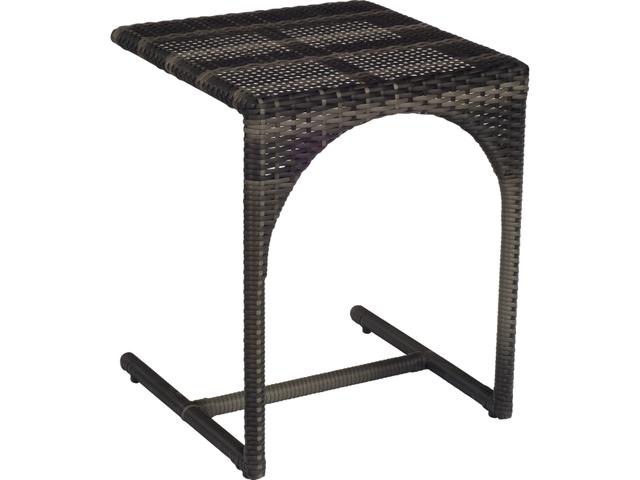 Harper Square C-Table in Charcoal Gray