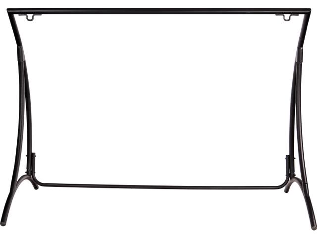 Derby Wrought Iron Black Swing Stand