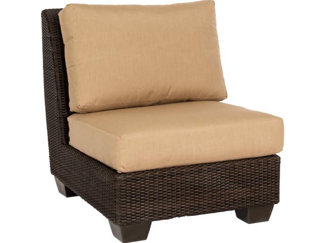 Whitecraft Saddleback Wicker Modular Lounge Chair