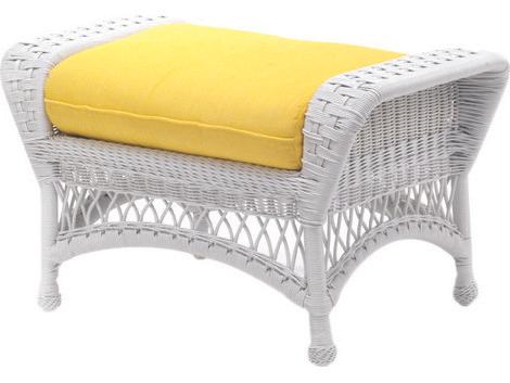 Sommerwind Wicker Outdoor Ottoman