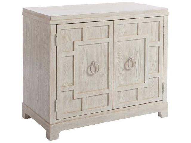 Newport Collins Bachelor's Chest with Fretwork in Sailcloth