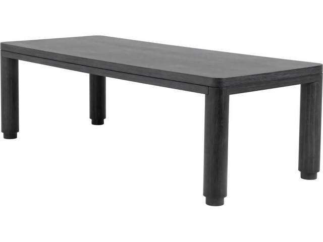 Atelier S Dining Table in Charcoal Grey Oak Veneer