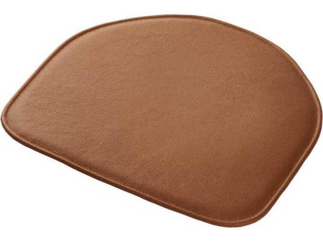 Noje Cognac Leather Seat Cushion for J46