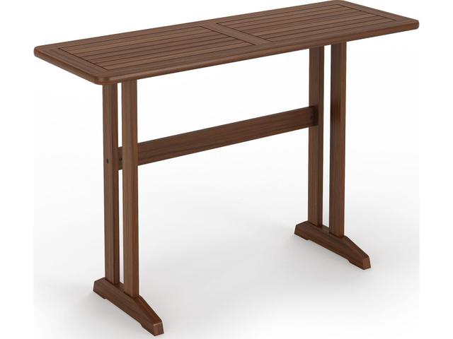 Foundations 54 x 19-Inch Ipe Rail Counter Height Dining Table