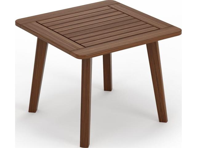 Foundations Ipe 20 x 16 Rectangular Side Table