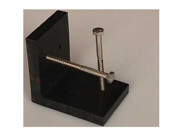 Accessories Recycled Plastic Black Surface Mount/L Bracket
