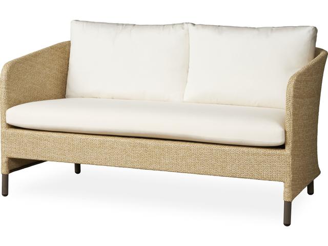 Verona Wheat Textilene Wicker Loveseat
