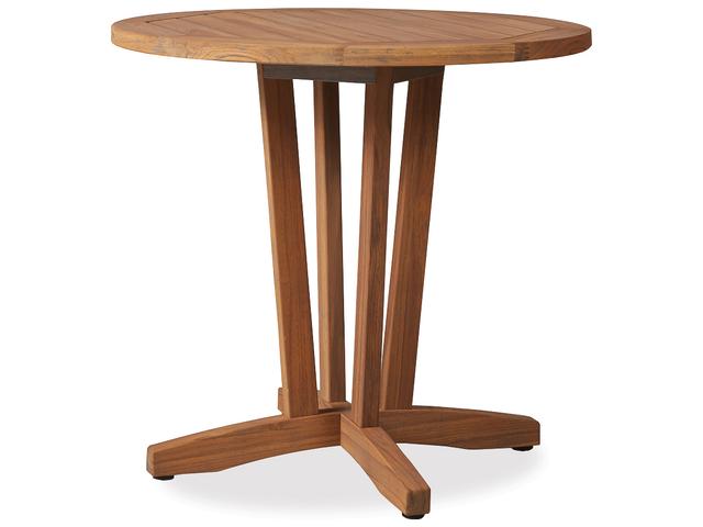 Teak 30 Inch Round Bistro Table