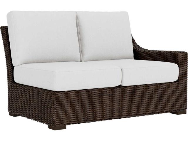 Mesa Wicker Left Arm Loveseat
