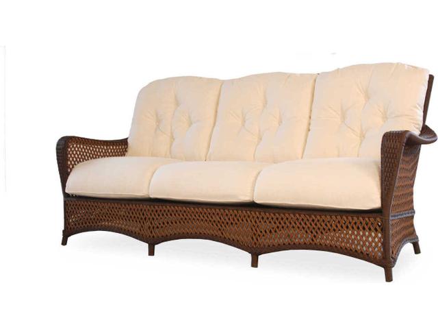 Grand Traverse Woven Vinyl Outdoor Sofa