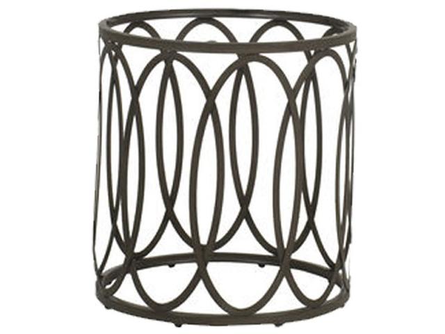 Ella Aluminum Slate Grey Dining Table Base