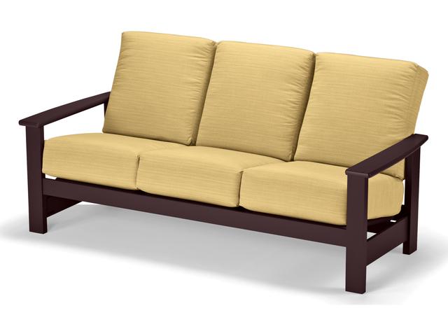 Leeward Marine Grade Polymer Three-Seat Deep Seat Sofa