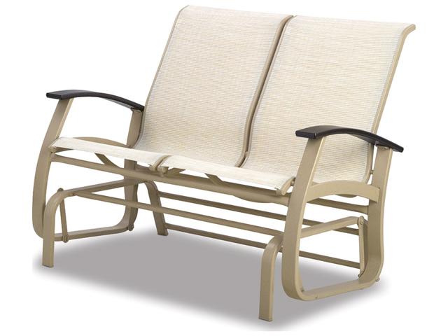 Belle Isle Sling Outdoor Loveseat Glider