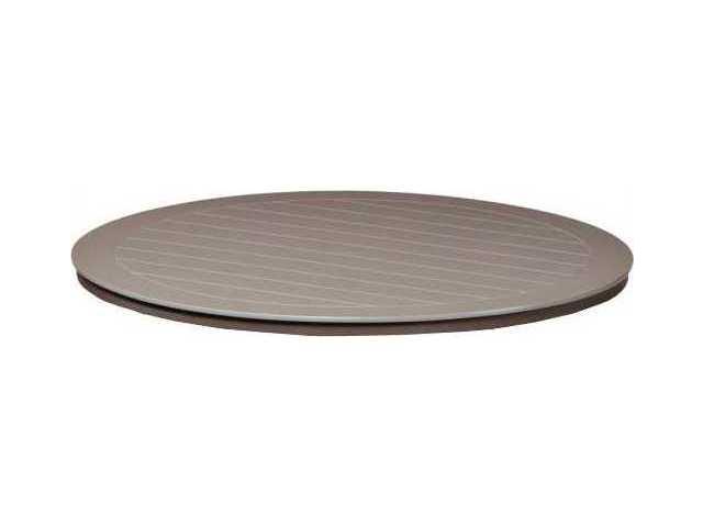 Marine Grade Polymer Round Table Top with Umbrella Hole
