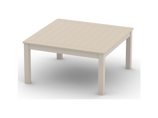 Marine Grade Polymer Square Coffee Height Table