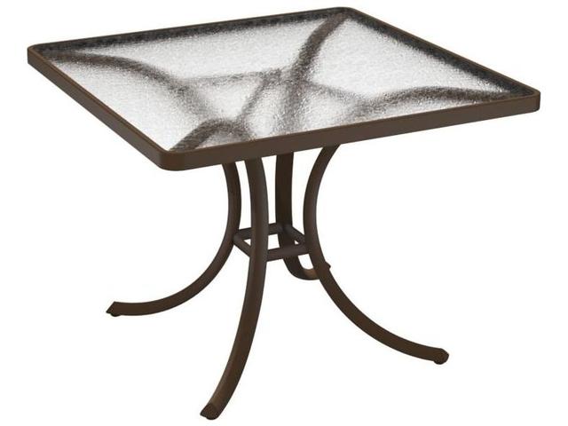 Acrylic 36-Inch Square Dining Table