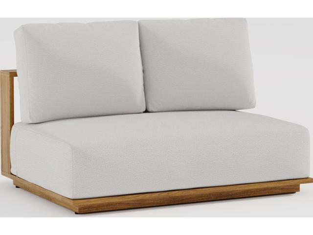 Arlo Teak Modular Loveseat