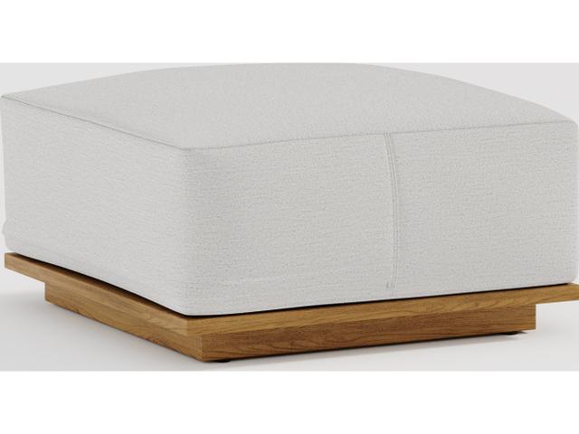 Arlo Teak Cushion Ottoman