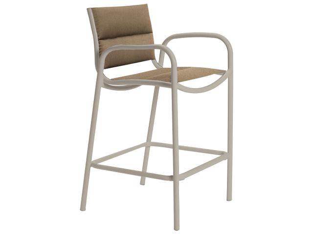 Millennia Padded Sling Aluminum Bar Stool