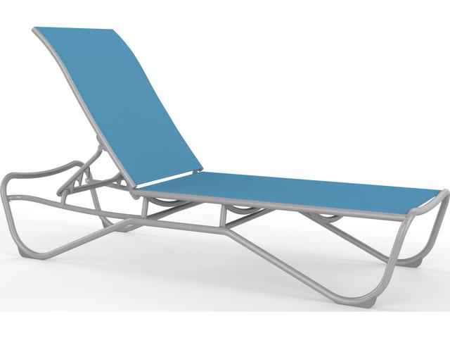Millennia Relaxed Sling Stackable Chaise Lounge
