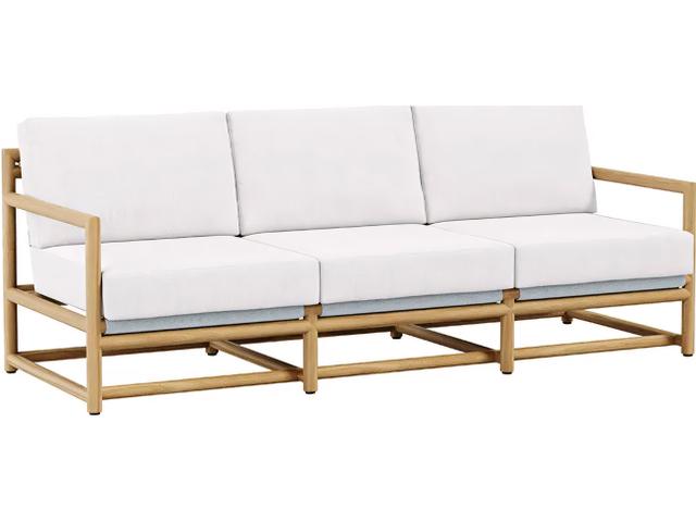 Stowe Teak Sofa with Cushion
