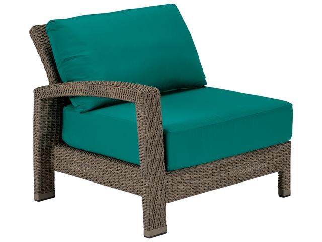 Evo Woven Right Arm Deep Seating Lounge Chair