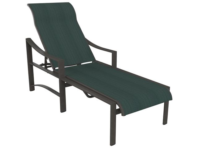 Kenzo Sling Aluminum Chaise Lounge