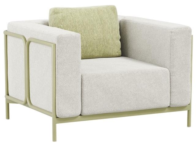 Duval Cushion Aluminum Lounge Chair
