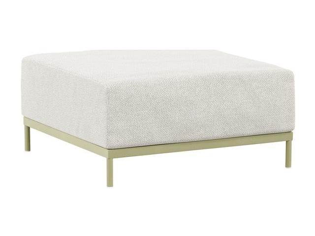 Duval Cushion Aluminum Ottoman