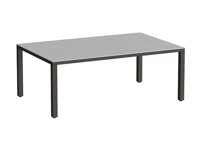 Parson Solid Top Aluminum 45 x 29 Inch Rectangular Coffee Table