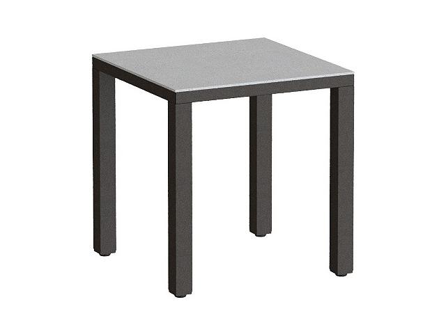 Parson Solid Top Aluminum 16.25 Inch Square End Table