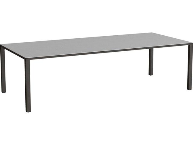 Parson Solid Top Aluminum 96 x 42 Rectangular Dining Table