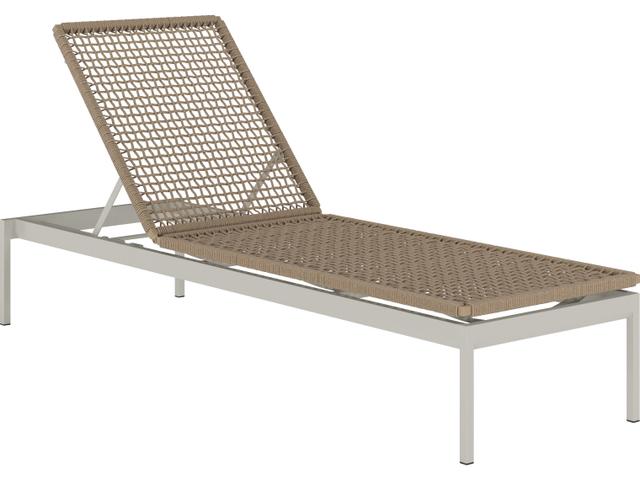 Cabana Club Rope Armless Chaise Lounge