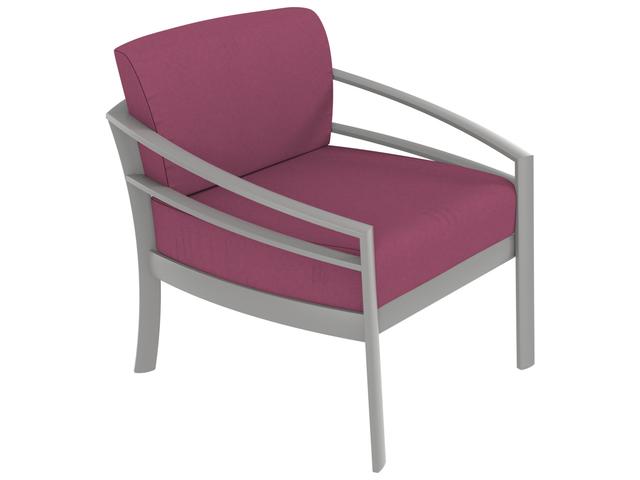 Kor Cushion Aluminum Lounge Chair